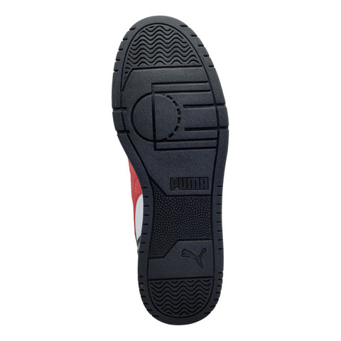 Tenis Puma Rbd Game Blanco Negro Rojo Bota 385839 05 Para Hombre
