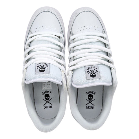 Tenis Circa Al50 Blanco-blanco Piel 0045 Para Hombre