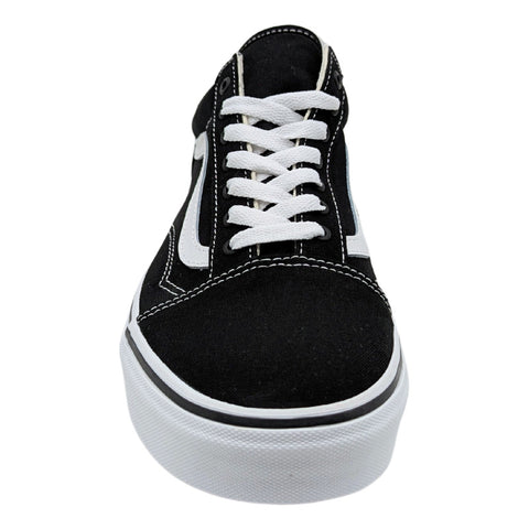 Tenis Vans Old Skool Clásicos Negro Blanco Lona Vn000zdf1wx