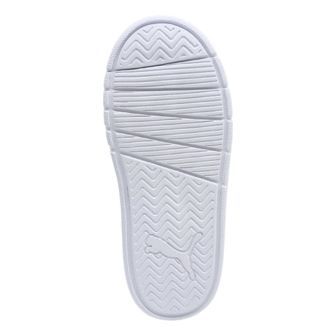 Tenis Puma Kinder Courtflex V3 1v Inf Niño Azul-blanco 310252 03 Tallas Pequeñas