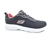 Tenis Skechers 12964 Dynamight  Deportivo Color Gris Mujer