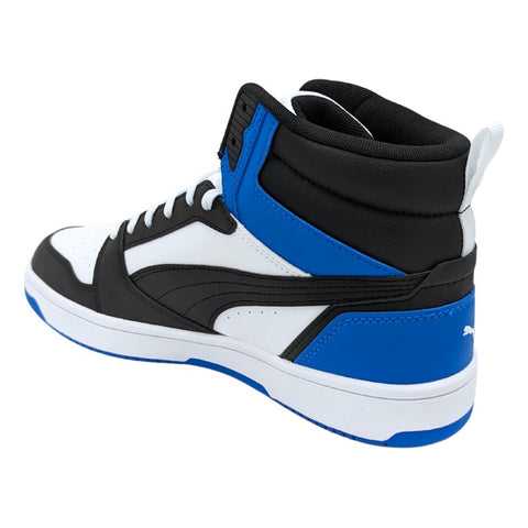 Tenis Puma Rebound V6 Hombre Azul Negro Original 39232610