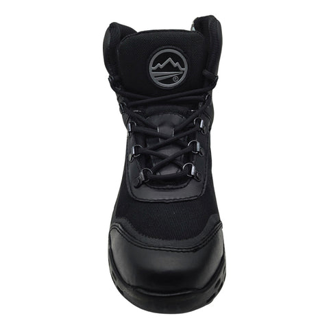 Botas Cliff Swat Negro Piel Tactica 3700 Para Hombre