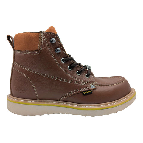 Bota De Trabajo / Casual Con Agujeta Caribu 604 Shedron