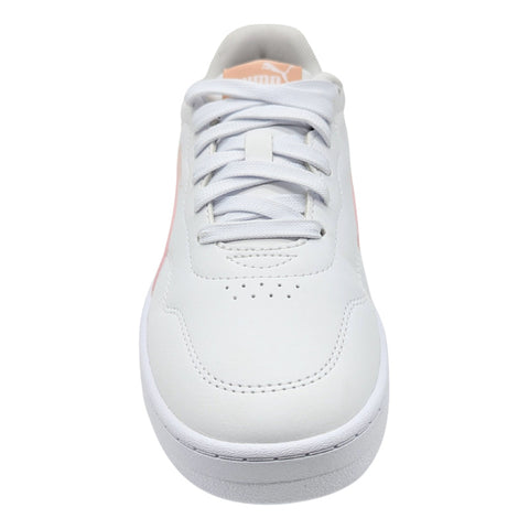 Tenis Puma Court Lally Blanco Rosa Mujer Juvenil 400367 04