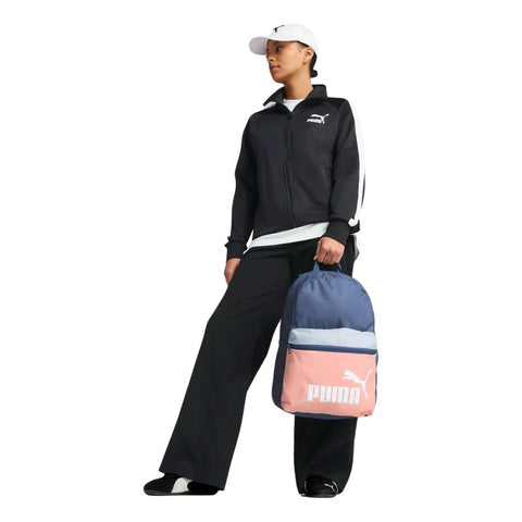 Mochila Puma Casual Phase 22l Azul Gris Salmón 091175 03 Unisex