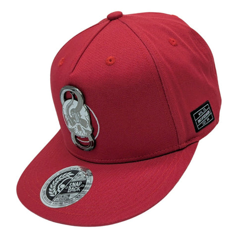 Gorra Antifashion Tenebrother Red Roja Algodón Bordado 011