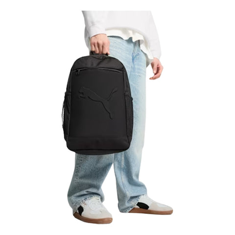 Mochila Puma Buzz Liso Negro Para Hombre 091153 01