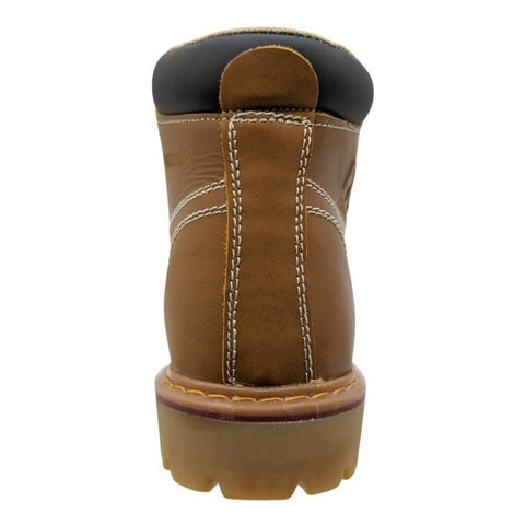 Bota Botin De Trabajo Con Casquillo Pma Modelo 136 Avellana