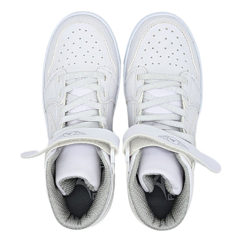Tenis Pirma Urbano De Bota Para Niños 5053 Color Blanco