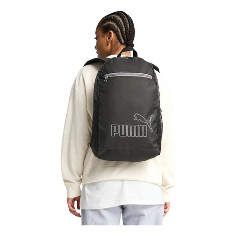 Mochila Puma Phase Backpack Ii Color Negro Diseño De La Tela Liso Código: 091166 01