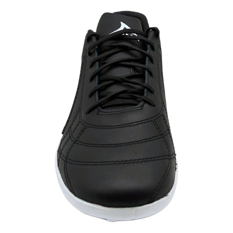 Tenis Pirma Turf Futbol Negro Blanco 3053 Piel, Para Hombre