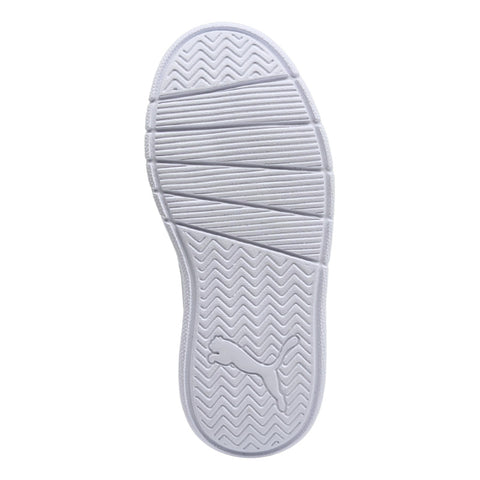 Tenis Puma Kinder Courtflex V3 V Inf Niño Azul-blanco Tallas Pequeñas 397642 05