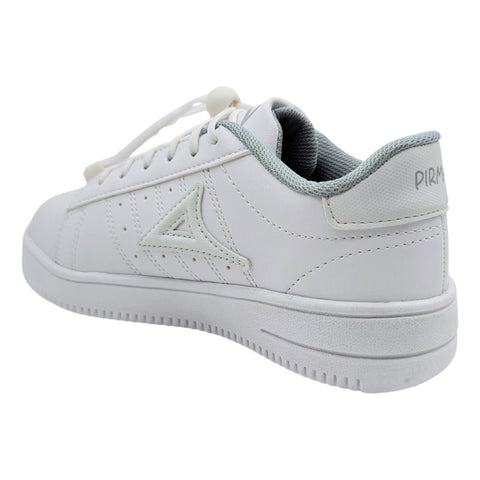 Tenis Niño Pirma 5074 Escolares Casual Blancos Tallas 18 Al 21