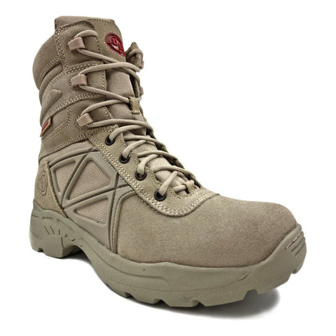 Bota Oc Tactica 7674 Alta Militar Color Arena Para Hombre