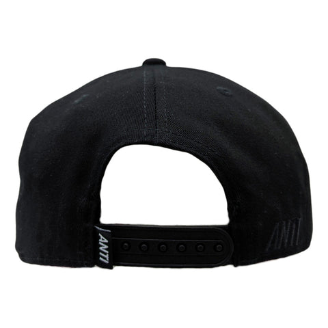 Gorra Antifashion Logo Negro Bordado 100% Algodón 004