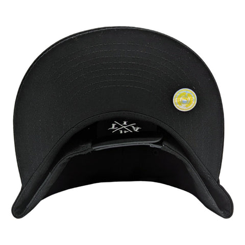 Gorra Antifashion Rosa Negro Bordado Algodón 008