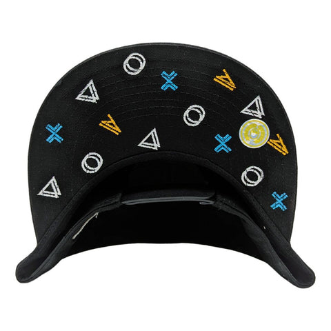 Gorra Antifashion Negra Logo Blanco Bordado 100% Algodón 001