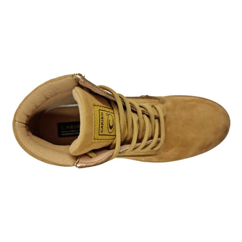Bota Caribu 616 Regia Nobuck Paja-mujer