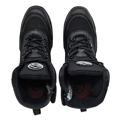 Botas Cliff Swat Negro Piel Tactica 3700 Para Hombre