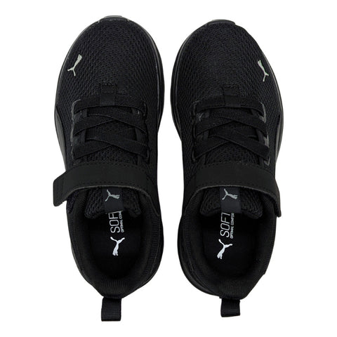 Tenis Niño Puma Anzarun Lite Ac Inf 372009 10 Textil Negro Infantil 17 Al 21.5 Mex