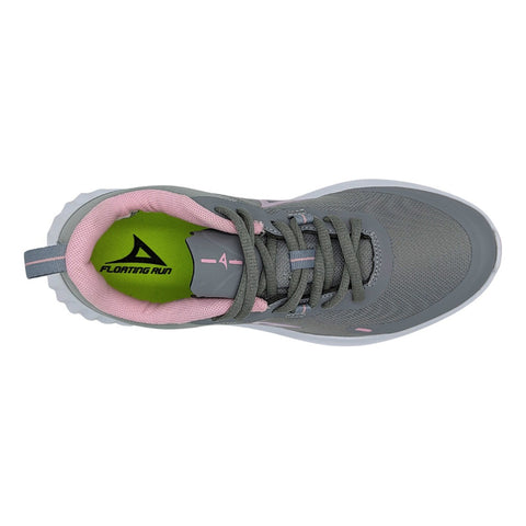 Tenis Pirma Para Mujer Running Silver Step 4005 Gris/rosa