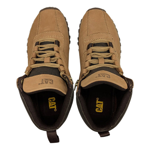 Botas Cat Nobuck Miel P725108m4m Para Hombre