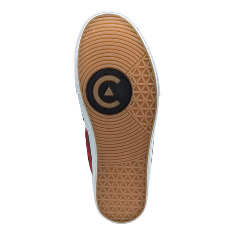 Tenis Core Bigspin Rojo-blanco 185035 Para Hombre