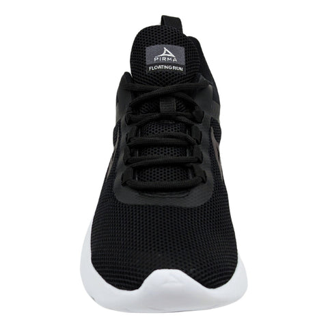 Tenis Dama Pirma 4517 Textil Negro Suela Blanca Mujer