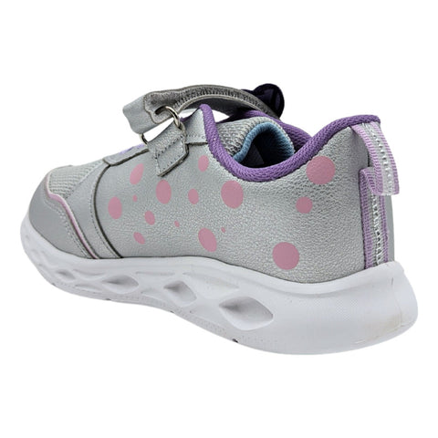 Tenis Niña Luces Led Impacto Brillo Velcro Pirma 4529