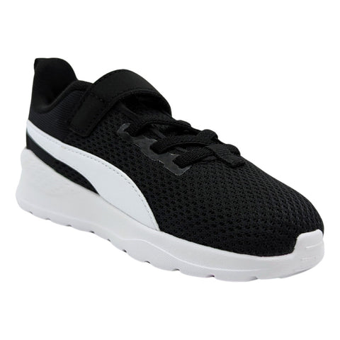 Tenis Niño Puma Anzarun Lite Ac Inf 37201001 Textil Black- Infantil 11 Al 17.5 Mex