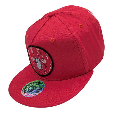 Gorra Antifashion Spider Roja Bordado Algodón 007