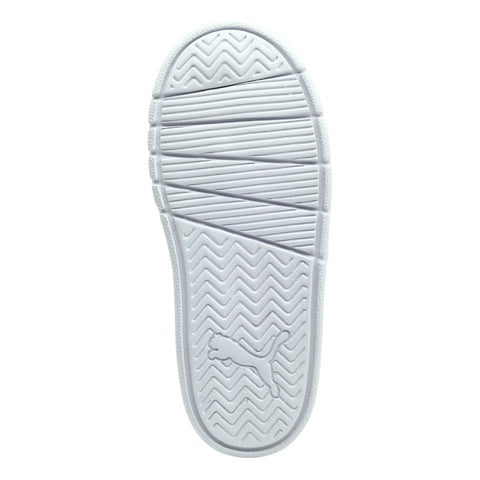 Tenis Puma Kinder Courtflex V3 1v Inf Niña Blanco-rosa 398759 05 Tallas Pequeñas 12 Al 21.5 Mx