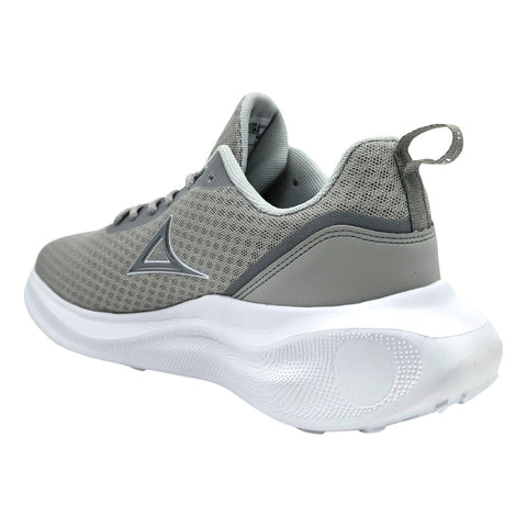 Tenis Pirma Originales Hombre Flexibles Para Correr Gris Y Blanco 8019