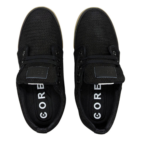 Tenis Core Smith Classics Black/gum 172585 Caballero Hombre Gamuza
