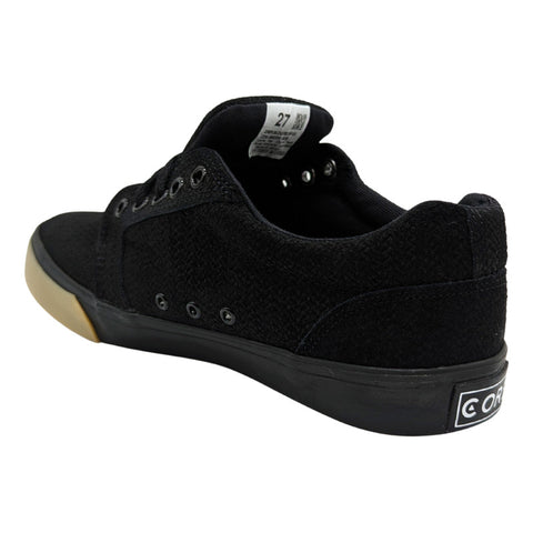 Tenis Core Smith Classics Black/gum 172585 Caballero Hombre Gamuza
