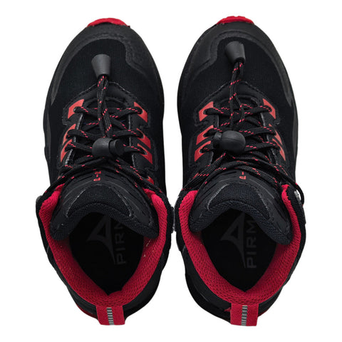Tenis Pirma Outdoor Negro Rojo 1311 Infantil 15-17.5
