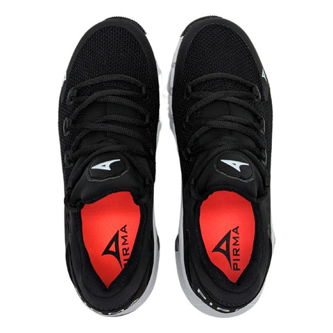 Tenis Mujer Pirma Free Entrenamiento Running Gym Negro Blanco -1310
