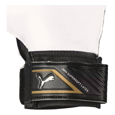 Guantes Puma King 4 Negro Blanco Fútbol 041641 01 Unisex