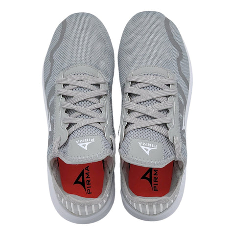 Tenis Pirma Training Gris 8014 Hombre Textil Sintético Ajuste Cordones