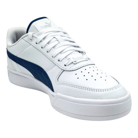 Tenis Puma Caven Dime Blanco Azul 384953 09 Para Hombre