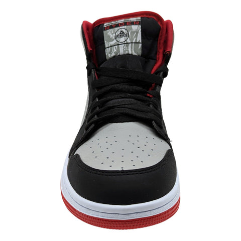 Tenis Casuales Caballero Pirma 5053 Simipiel Negro Gris Rojo