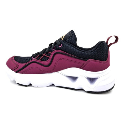 Tenis De Running Comodo Ligero Para Mujer Pirma 5518 Tinto