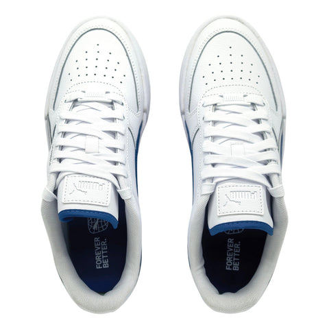 Tenis Puma Caven Dime Blanco Azul 384953 09 Para Hombre
