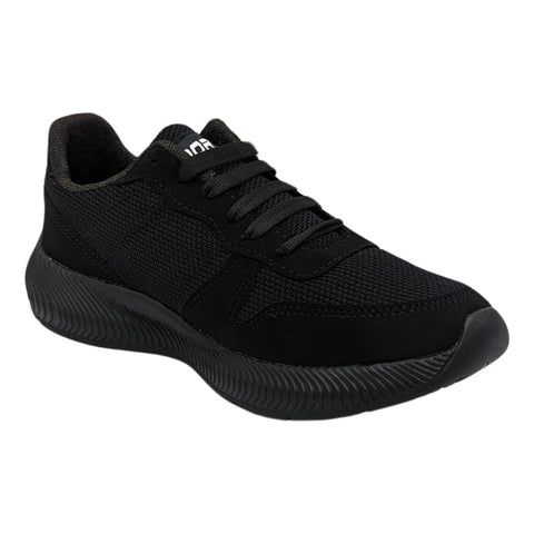 Tenis Jessy Love Sport Negro-negro-blanco 5001 Para Mujer