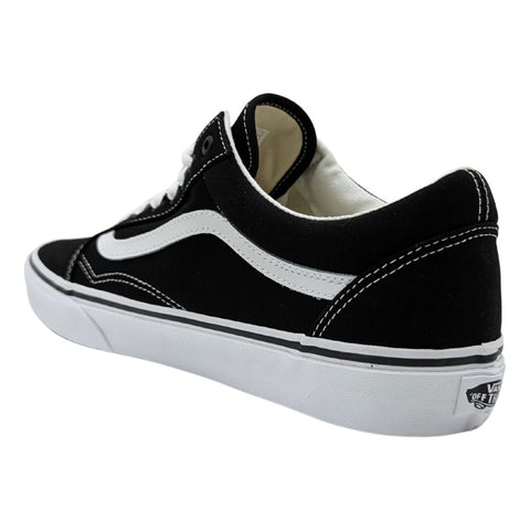 Tenis Vans Old Skool Clásicos Negro Blanco Lona Vn000zdf1wx