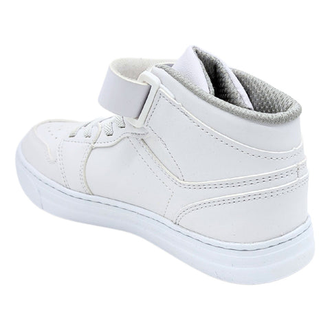 Tenis Pirma Urbano De Bota Para Niños 5053 Color Blanco
