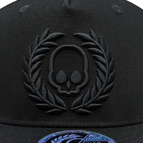 Gorra Antifashion Logo Negro Bordado 100% Algodón 004