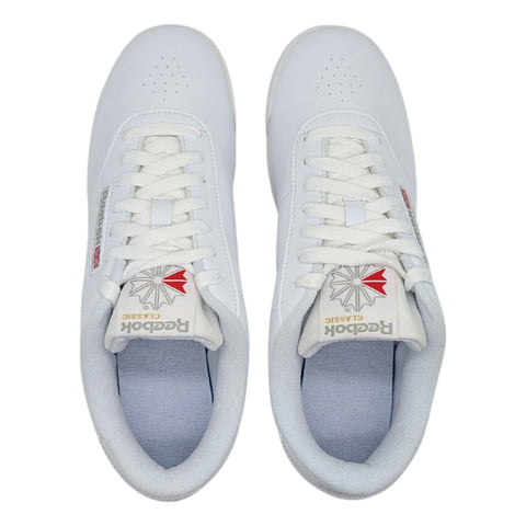 Tenis Reebok Princess Classic Piel Blanco 100000101 Para Mujer Originales