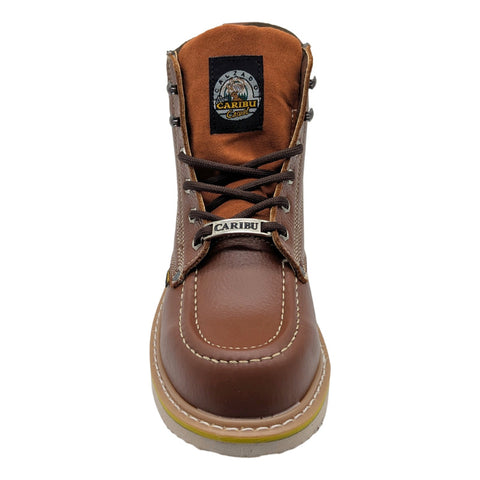 Bota De Trabajo / Casual Con Agujeta Caribu 604 Shedron